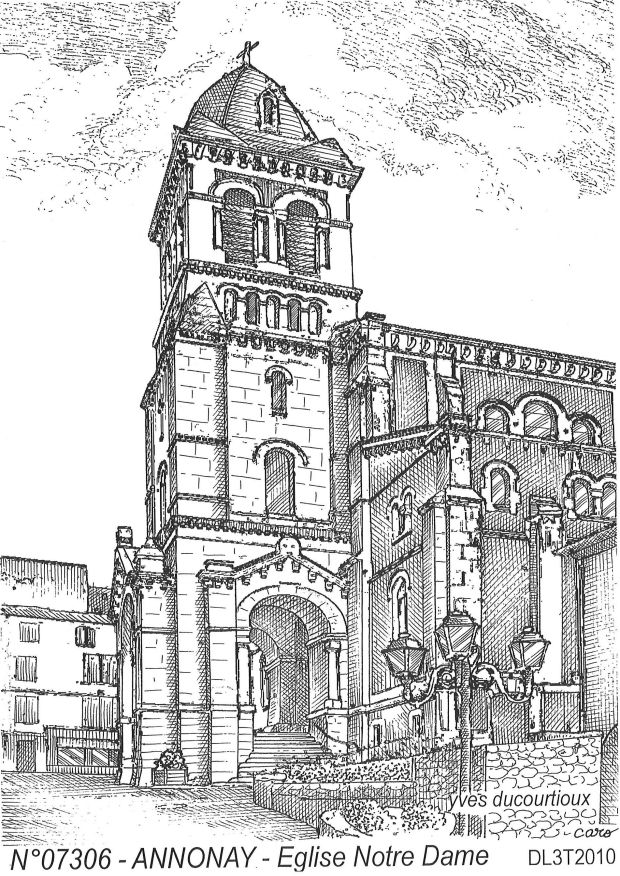 N 07306 - ANNONAY - glise notre dame