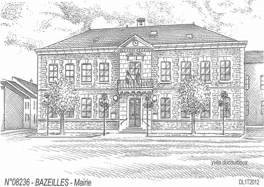 N 08236 - BAZEILLES - mairie