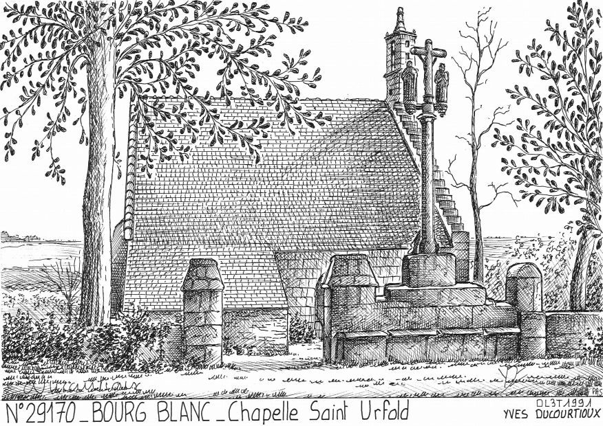 N 29170 - BOURG BLANC - chapelle st urfold