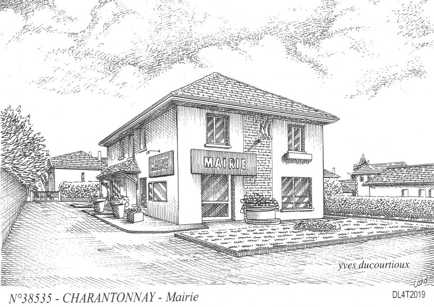 N 38535 - CHARANTONNAY - mairie