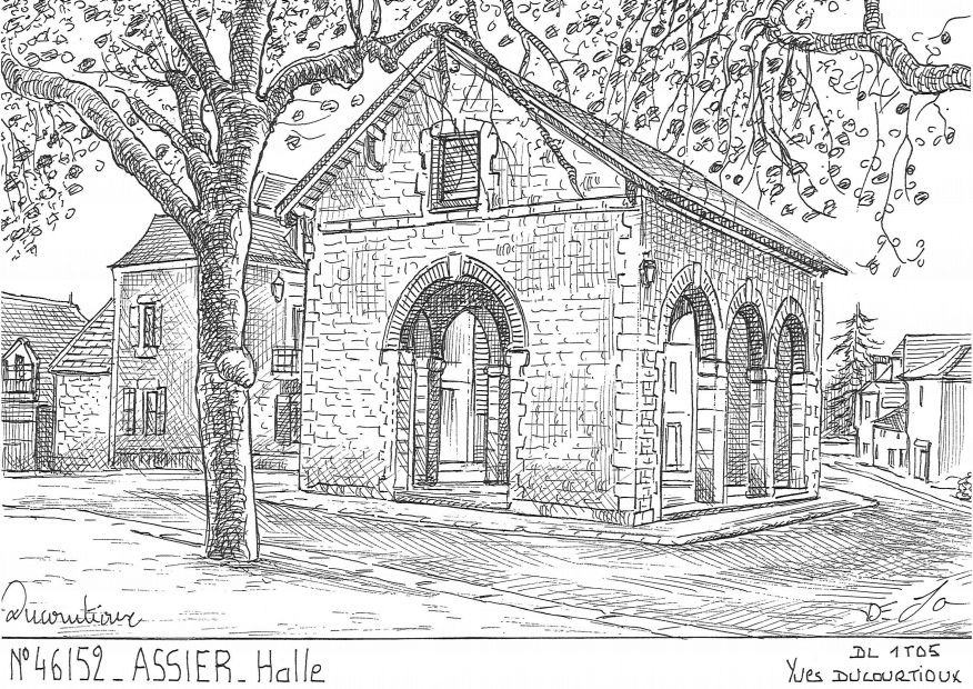 N 46152 - ASSIER - halle