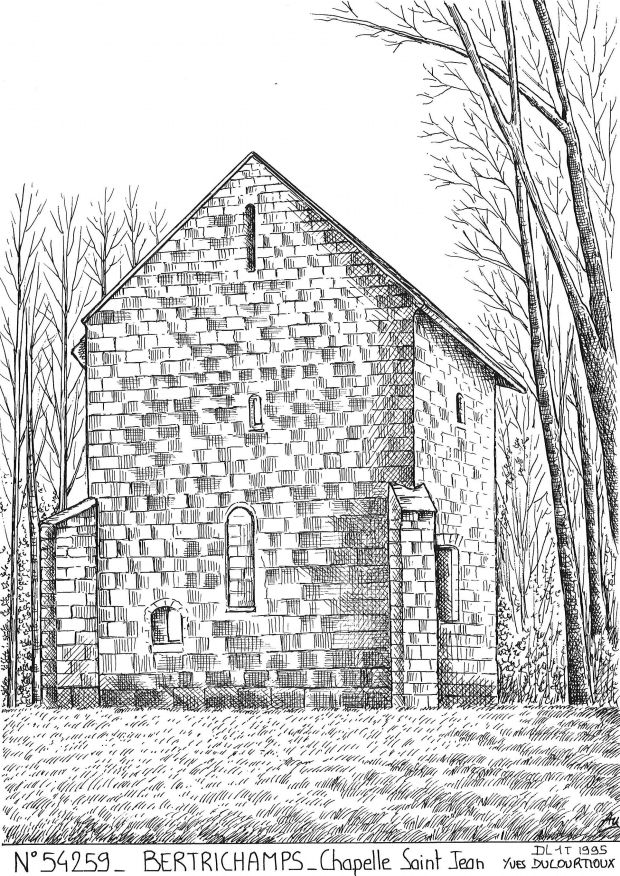 N 54259 - BERTRICHAMPS - chapelle st jean