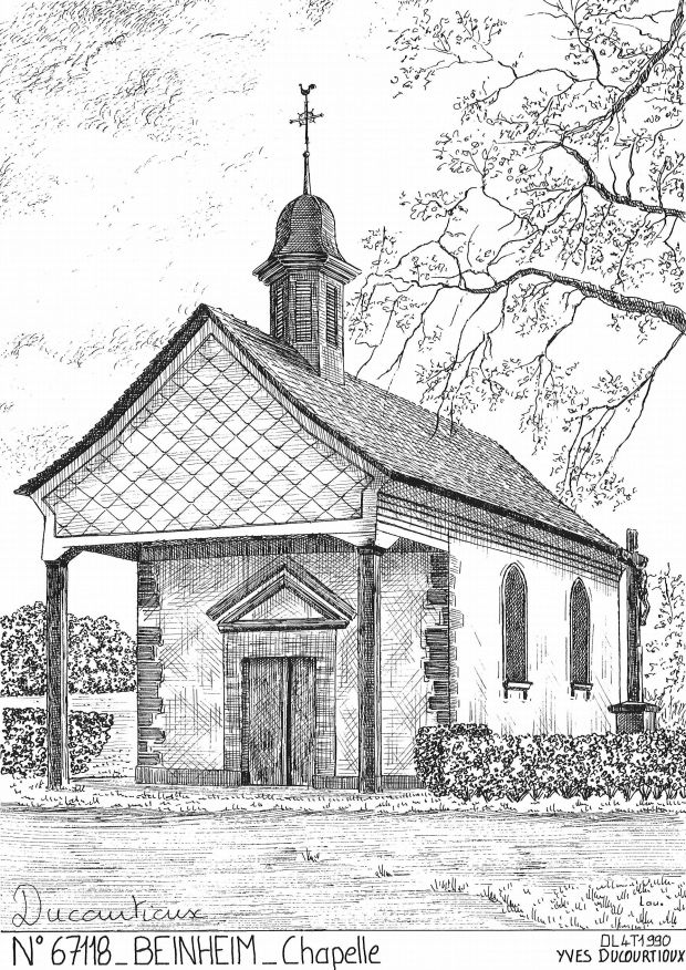 N 67118 - BEINHEIM - chapelle