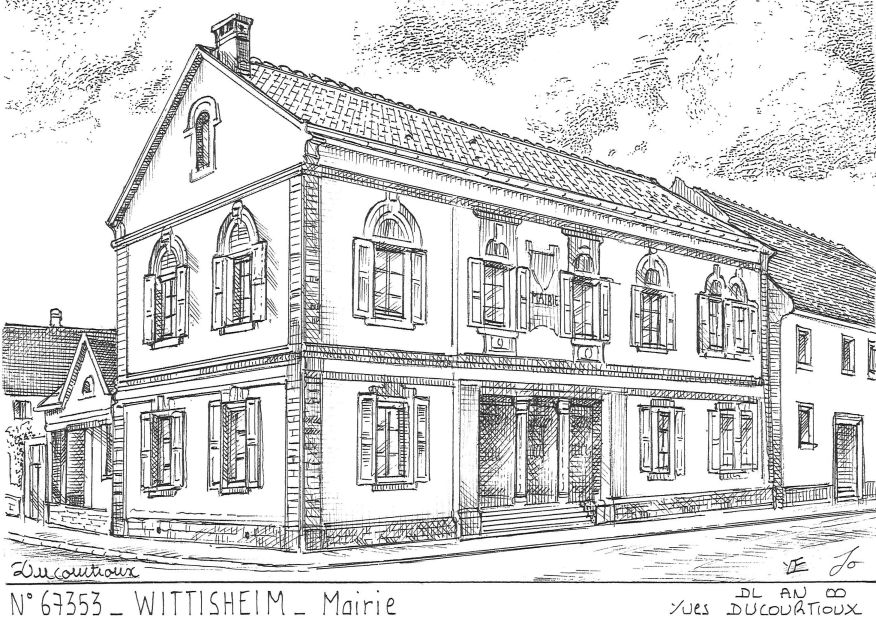 N 67353 - WITTISHEIM - mairie