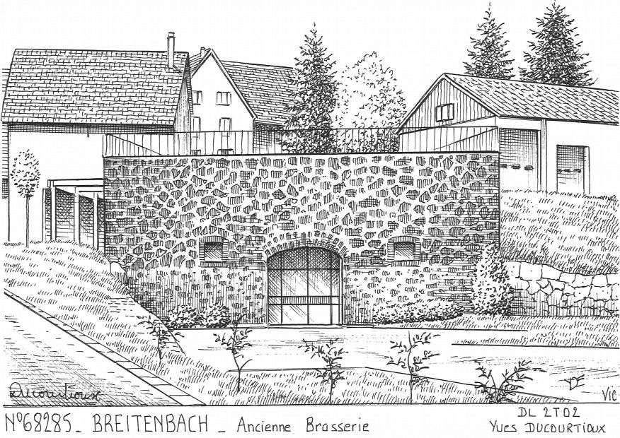 N 68285 - BREITENBACH - ancienne brasserie