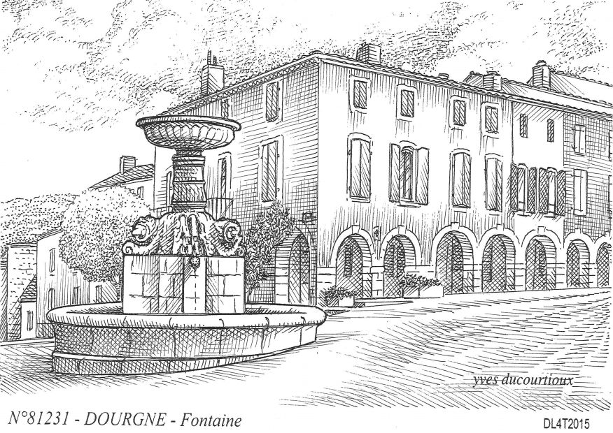 N 81231 - DOURGNE - fontaine