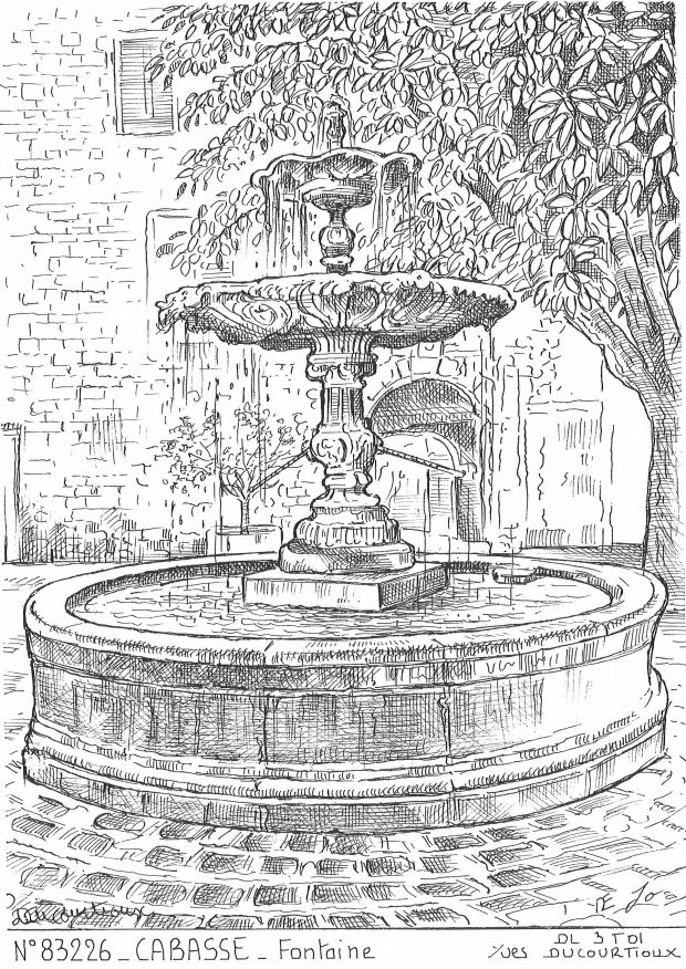 N 83226 - CABASSE - fontaine