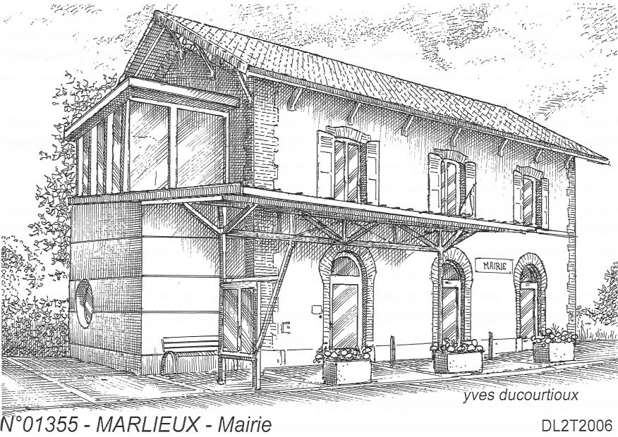 Cartes postales MARLIEUX - mairie