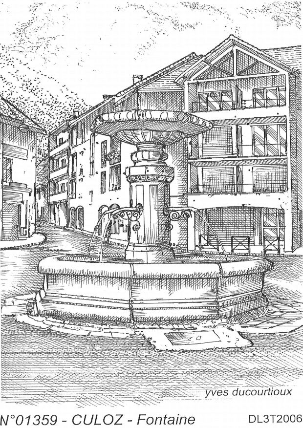 Souvenirs CULOZ - fontaine