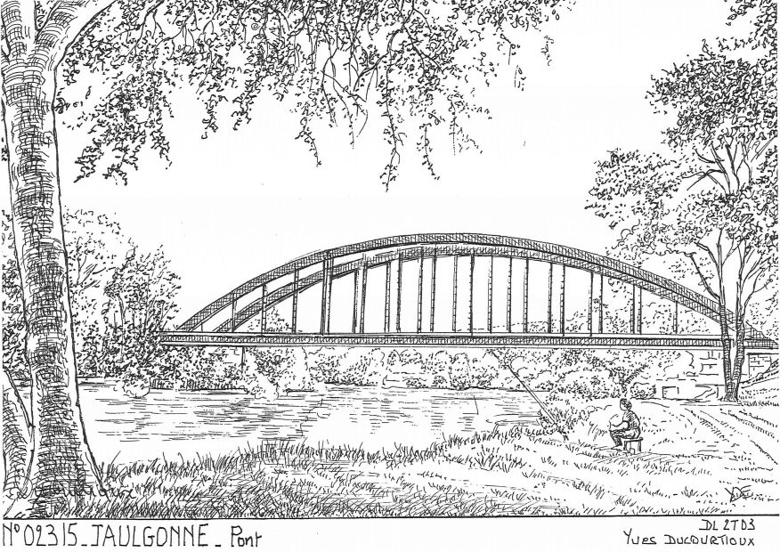 Souvenirs JAULGONNE - pont