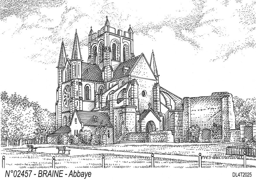 Souvenirs BRAINE - abbaye