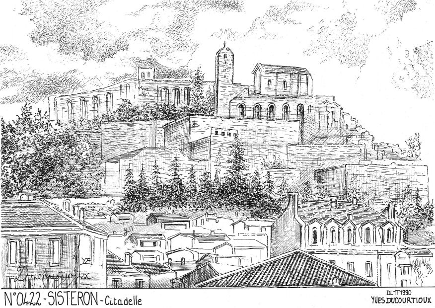 Souvenirs SISTERON - citadelle