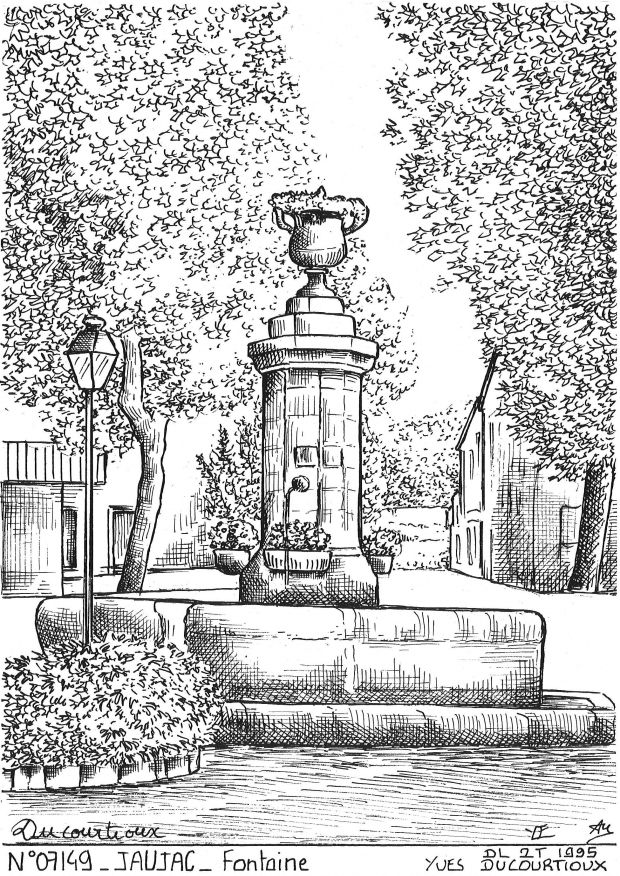 Souvenirs JAUJAC - fontaine