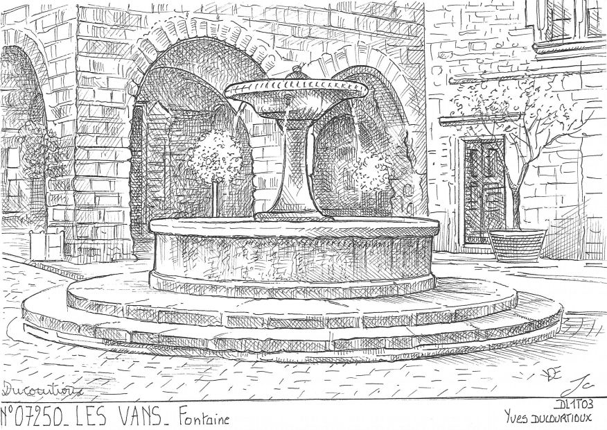 Souvenirs LES VANS - fontaine