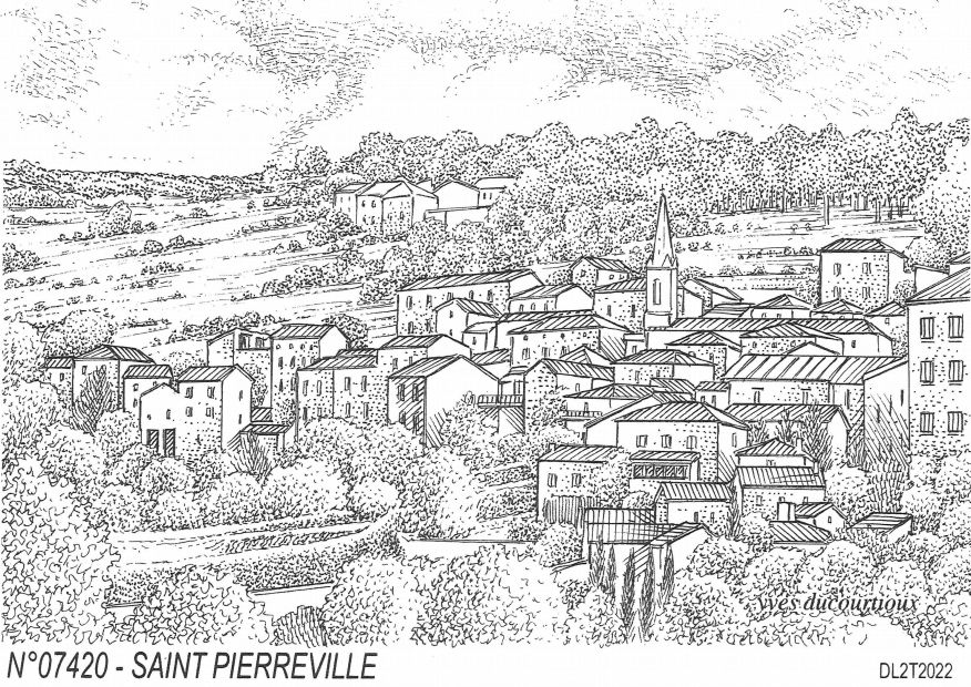 Cartes postales ST PIERREVILLE - vue