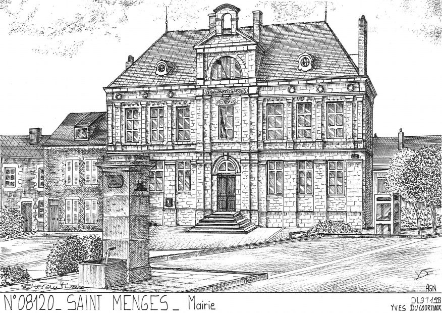 Souvenirs ST MENGES - mairie