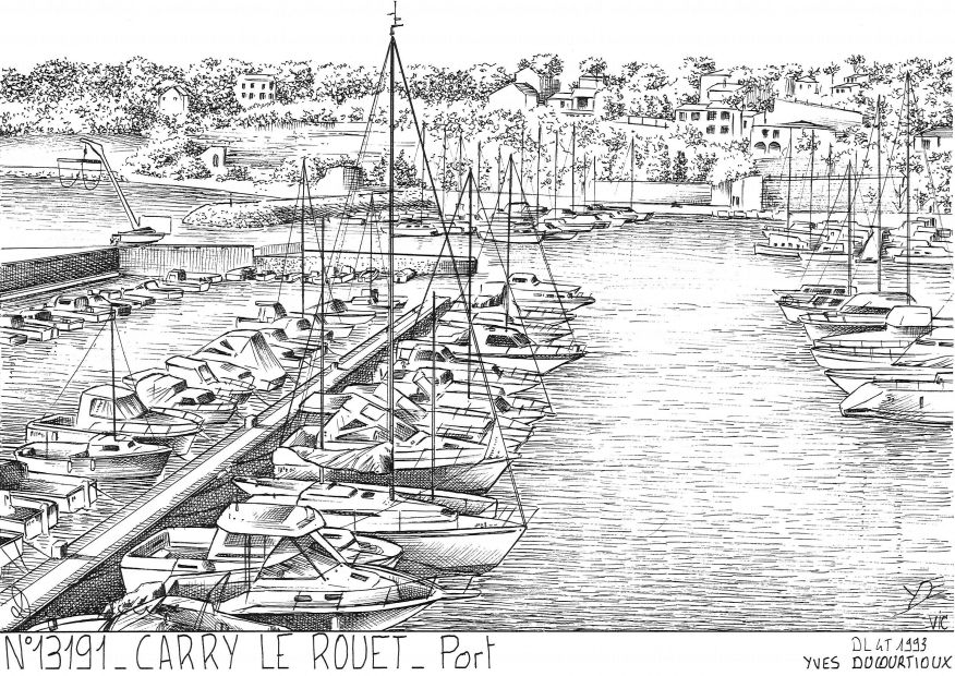 Cartes postales CARRY LE ROUET - port