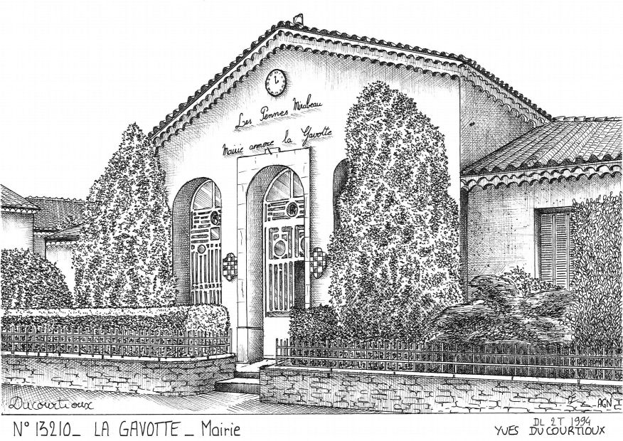 Souvenirs LA GAVOTTE - mairie