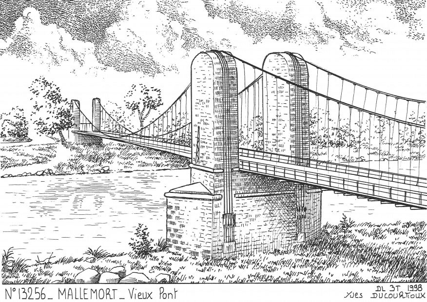Souvenirs MALLEMORT - vieux pont