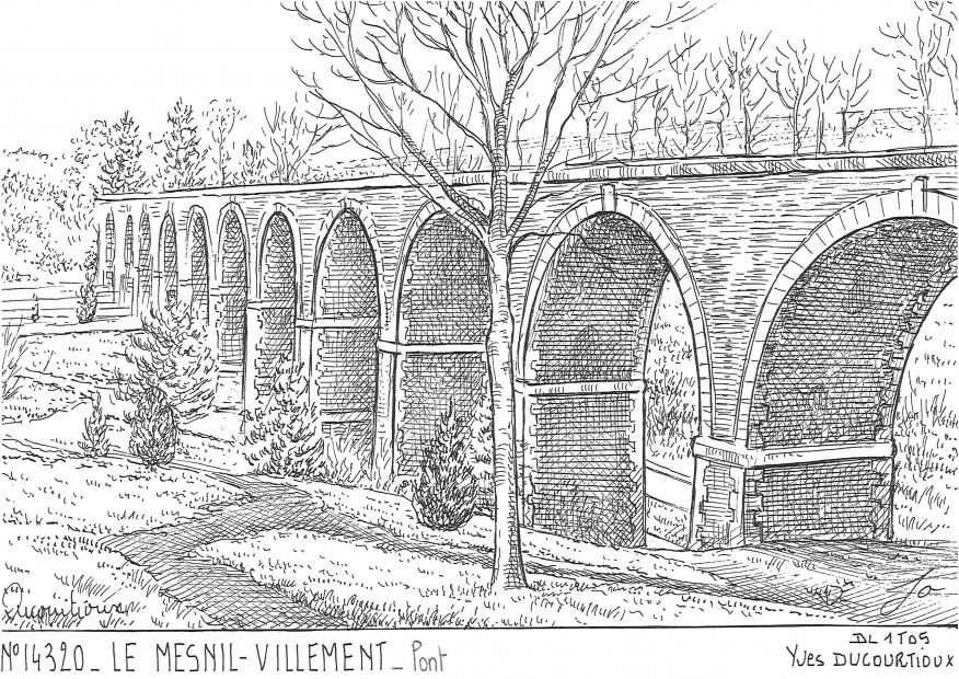 Souvenirs LE MESNIL VILLEMENT - pont