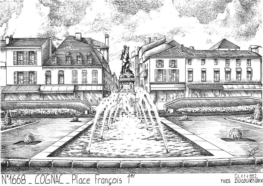 Souvenirs COGNAC - place franois 1er