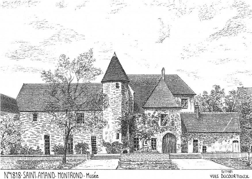 Cartes postales ST AMAND MONTROND - mus�e