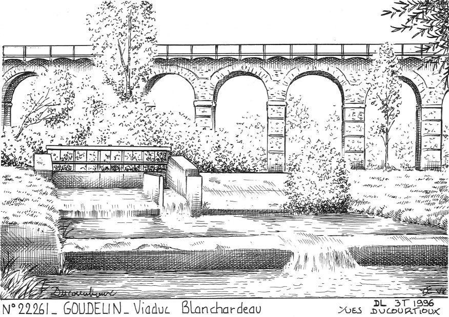Souvenirs GOUDELIN - viaduc blanchardeau