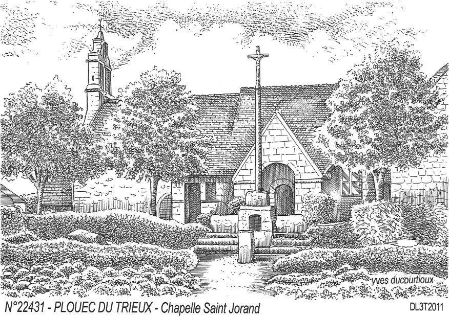 Souvenirs PLOUEC DU TRIEUX - chapelle st jorand
