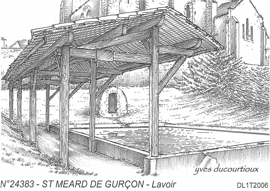 Souvenirs ST MEARD DE GURCON - lavoir