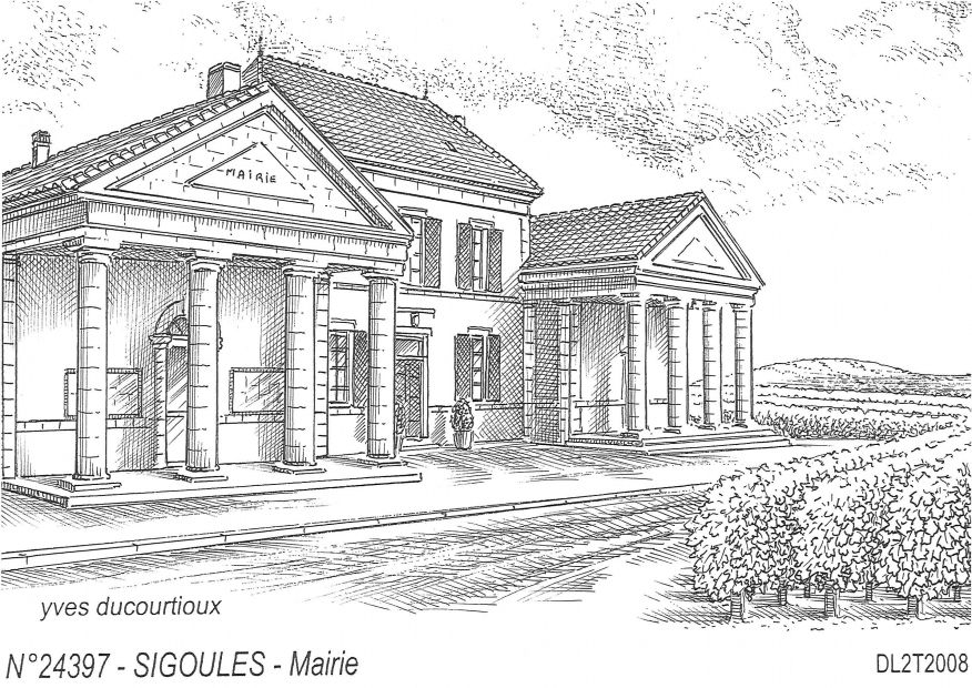 Souvenirs SIGOULES - mairie