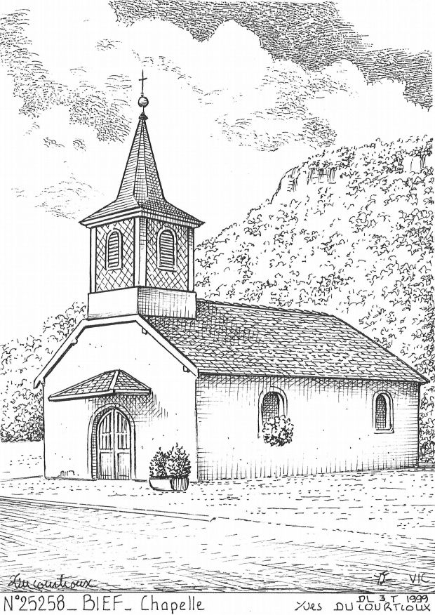 Cartes postales BIEF - chapelle
