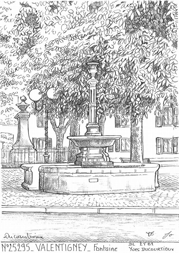 Souvenirs VALENTIGNEY - fontaine