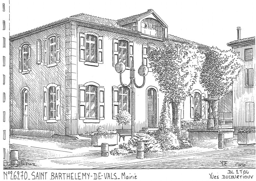 Souvenirs ST BARTHELEMY DE VALS - mairie