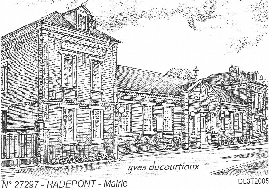 Souvenirs RADEPONT - mairie