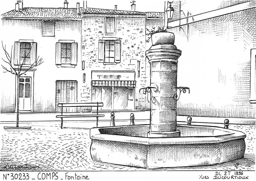 Souvenirs COMPS - fontaine