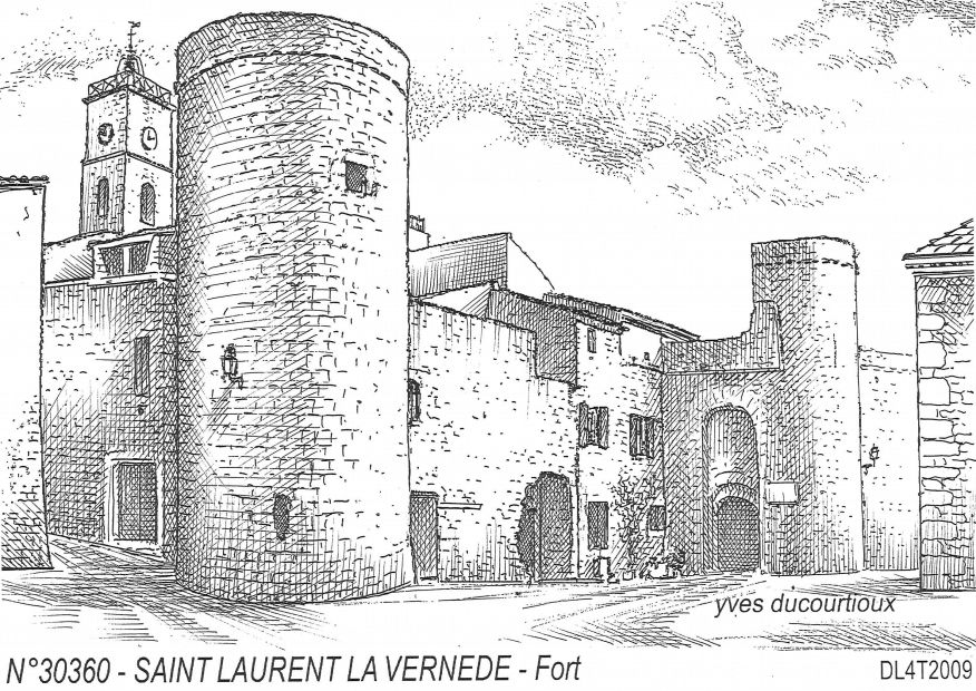 Cartes postales ST LAURENT LA VERNEDE - fort