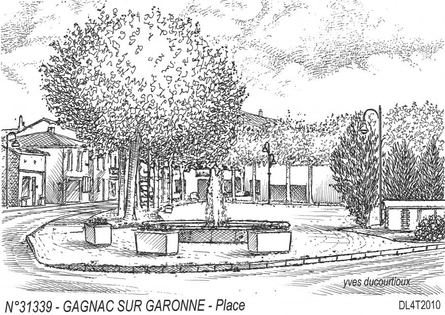 Souvenirs GAGNAC SUR GARONNE - place