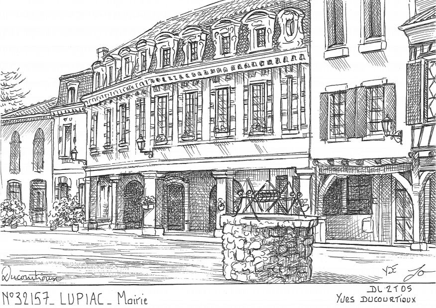 Souvenirs LUPIAC - mairie