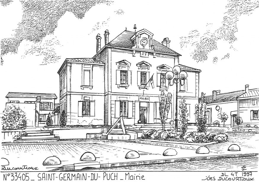 Souvenirs ST GERMAIN DU PUCH - mairie