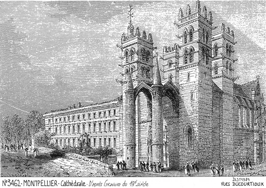 Cartes postales MONTPELLIER - cathdrale