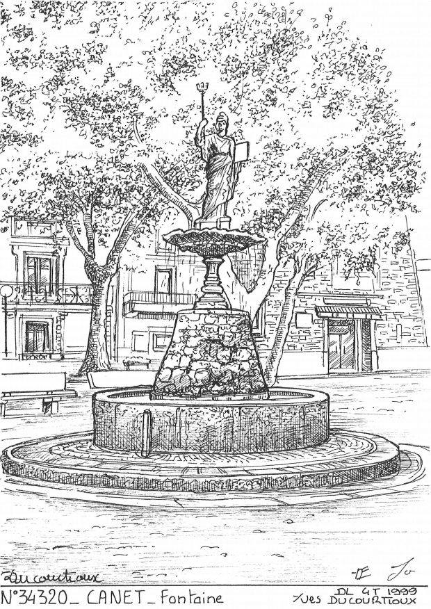 Souvenirs CANET - fontaine