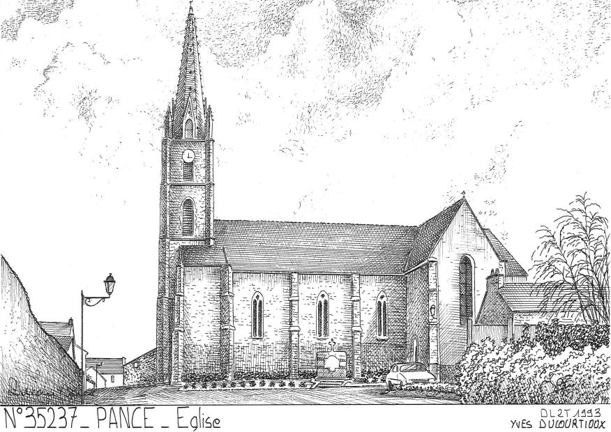 Cartes postales PANCE - �glise