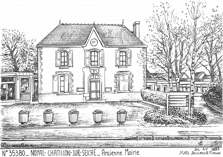 Souvenirs NOYAL CHATILLON SUR SEICHE - ancienne mairie