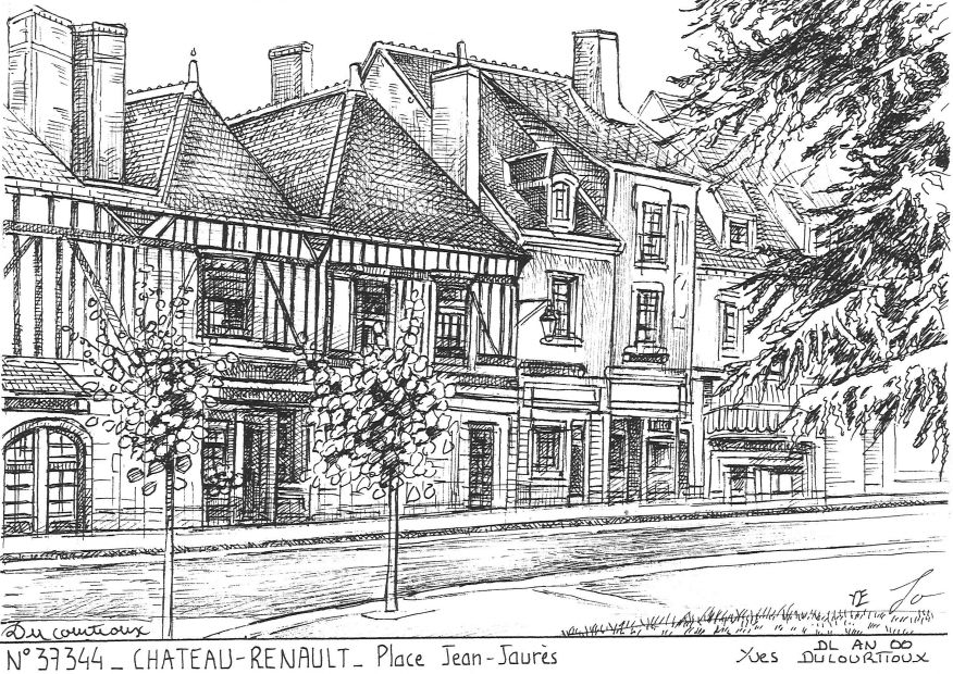 Souvenirs CHATEAU RENAULT - place jean jaur�s