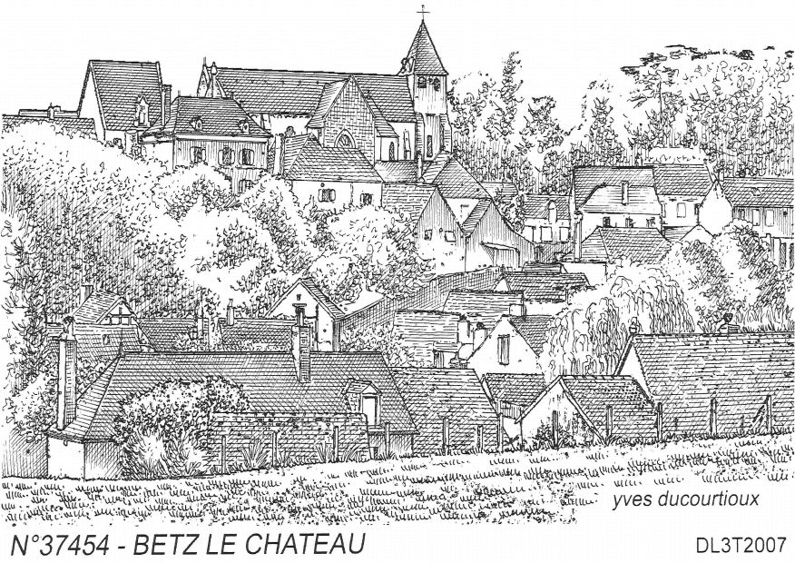 Souvenirs BETZ LE CHATEAU - vue