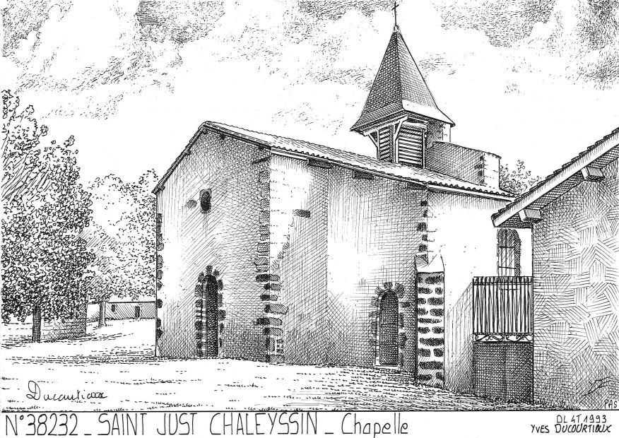 Cartes postales ST JUST CHALEYSSIN - chapelle