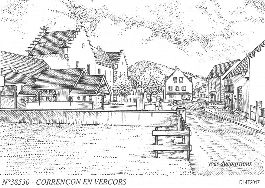Souvenirs CORRENCON EN VERCORS - village