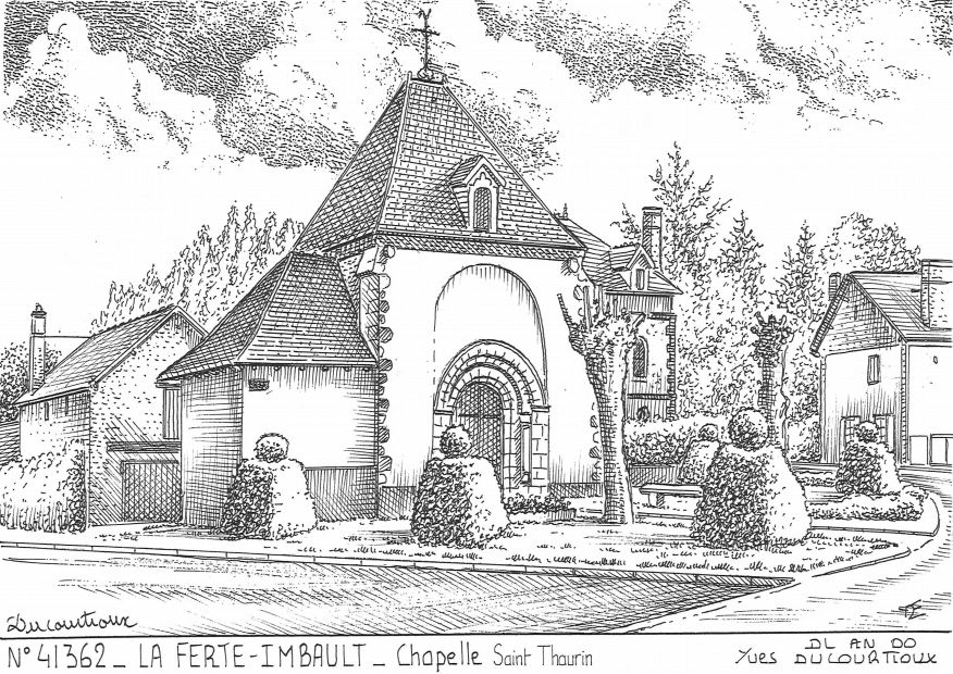 Cartes postales LA FERTE IMBAULT - chapelle saint taurin