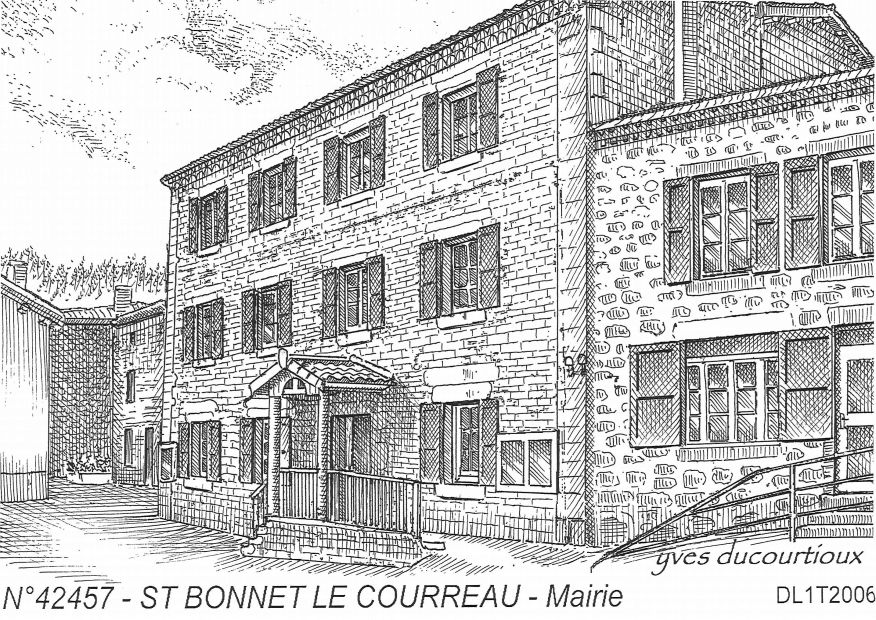 Souvenirs ST BONNET LE COURREAU - mairie