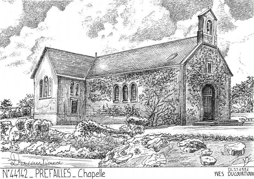 Cartes postales PREFAILLES - chapelle
